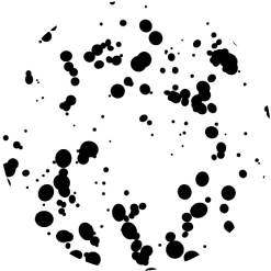 A circle of spots